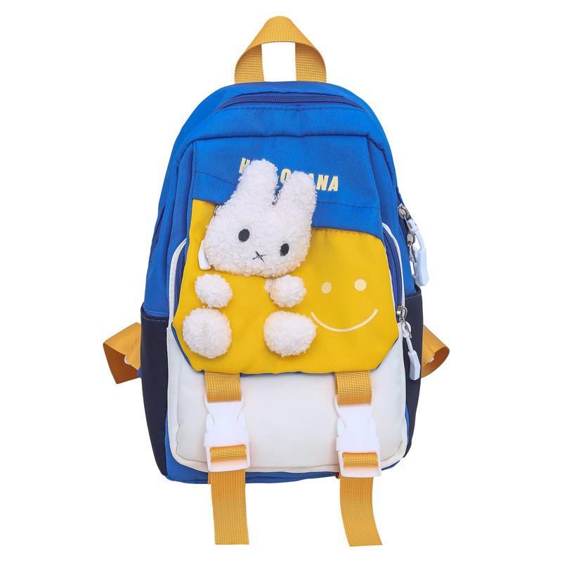 New Kindergarten Backpack Rabbit Cartoon Change Bag 3-10 Years Old Casual Cross-border Small