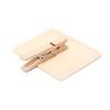 10Pcs Mini Wooden Blackboard Clip Message Note Board Home Store Decoration
