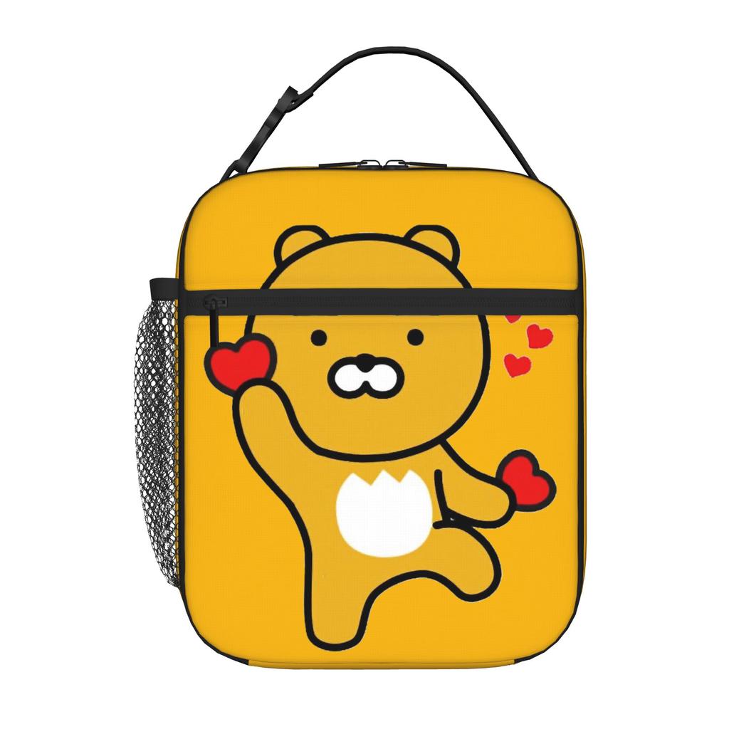 K-Kakao F-Friends Insulated Lunch Bags Cooler Bag Reusable,Lunch Container Leakproof Tote Lunch Box Bento Pouch Work Outdoor