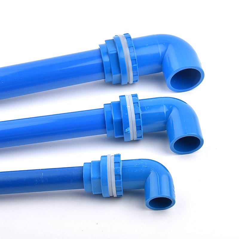 I.D20~50mm PVC 90° Bogen Ablaufverbinder Aquarium Fischbecken Überlaufverbinder Wassereinlass Auslass Zuleitung DIY Ablaufverschraubungen