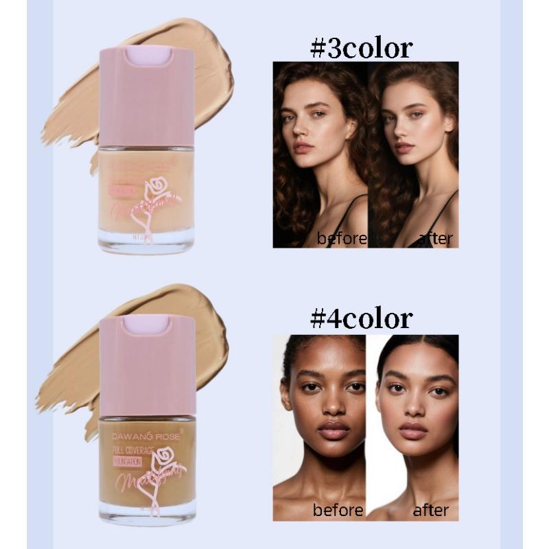 Foundation Flüssiger Concealer Ölkontrolle Langanhaltendes Make-up Natürlich Wasserdicht Schweißfest BB Cream