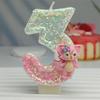 Exquisite Cute Cartoon Linnabelle Digital Candle Birthday Cake Atmosphere Birthday Decoration Candle Styles