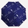 1PC Glasses Lightning_bolt Umbrella-8-Rib Reinforced, Automatic Open, Lightweight & Durable, Cute Fashion Accessory for Outdoor, D2629