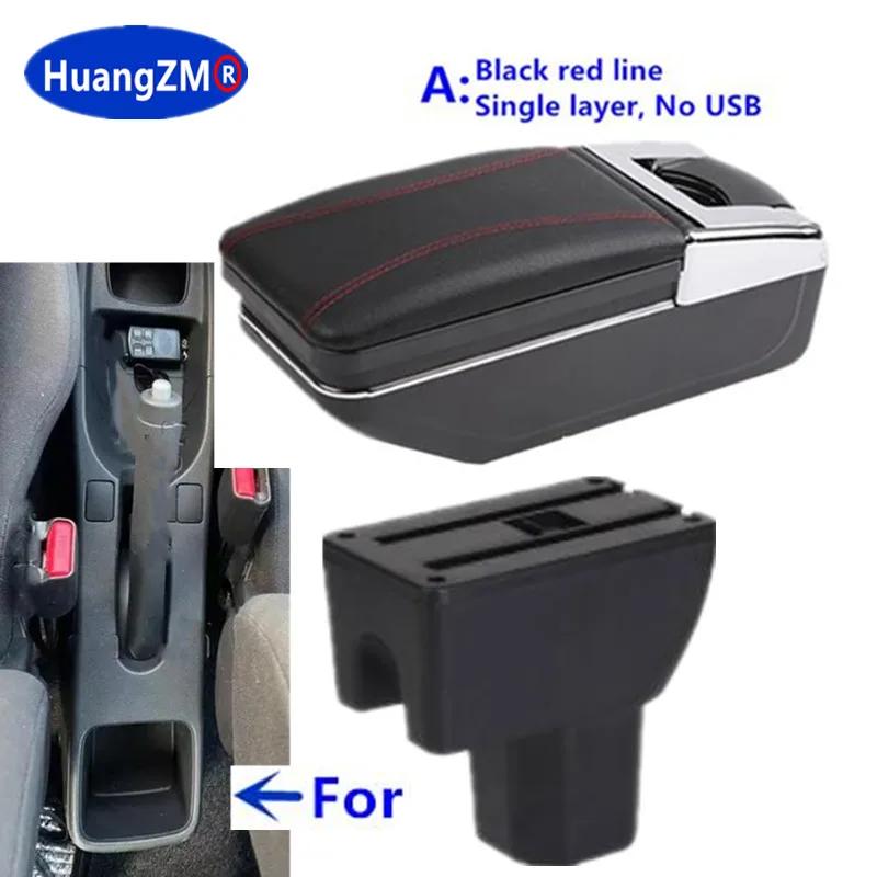 Car Storage Box Arm For Suzuki Splash Armrest Box Car Accessories Interior Details Retrofit Parts PU Leather Easy Installation