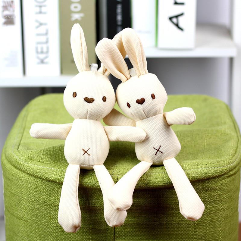 Adorable Corn Rabbit Plush Toy With Soft Short Plush And Pp Cotton Filling 20cm
