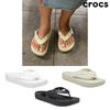 Crocs Women's Comfortable Basic Platform Flip-flop Slippers