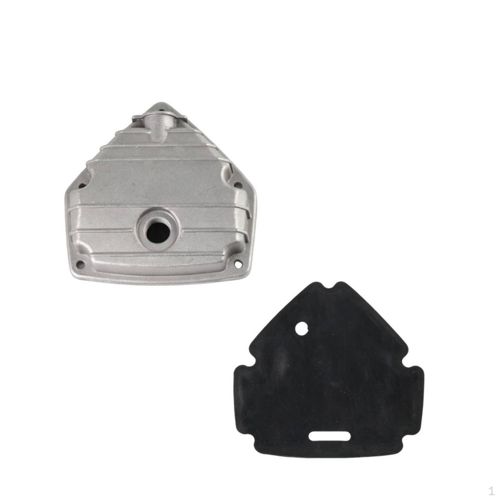 Compressor Cylinder Head Silent Type Air Side Cover Metal Body for Machine Repair 1P