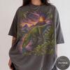 Vintage Allosaurus Graphic Tee, Retro Dinosaur Shirt, 90s Paleontology Tee, Prehistoric Fossil T-Shirt, Dino Lover Gift, 80s Science Shirt