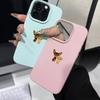 Cute Cartoon Chihuahua Puppy Print Phone Case For iPhone 17 16 15 14 11 12 13 Pro Max 17 Air X XR XS 14 15 Plus Shockproof Cover