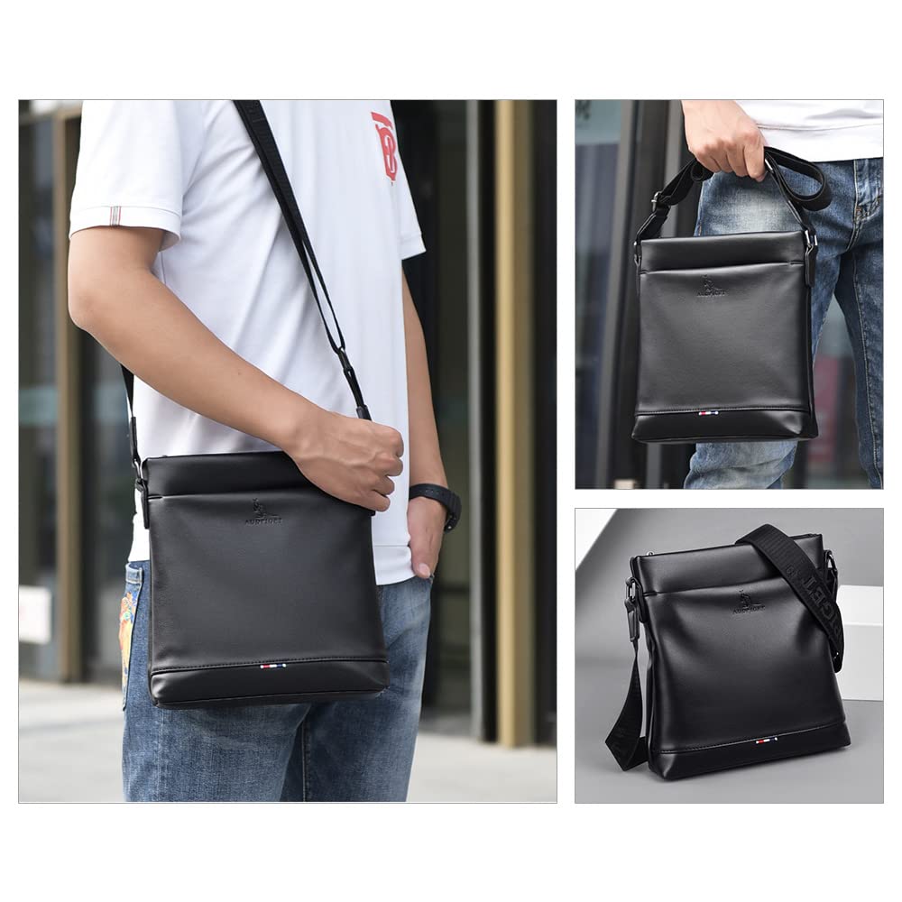 Whatna Shoulder Messenger Vertical Small Business Fits iPad Commuter Crossbody Cycling 1608 Men's Bag, Bag, Style, Bag, 9.7, Bag, Bag, Stylish,