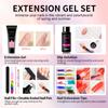 limegirl Extension Nail Gel Polish Set Crystal Building For Nails Poly Acrylic Gel Polish Kit UV Varnish Nail Art Manicure Set