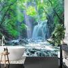 Photomural Waterfall In The Forest Non-Woven 460x300