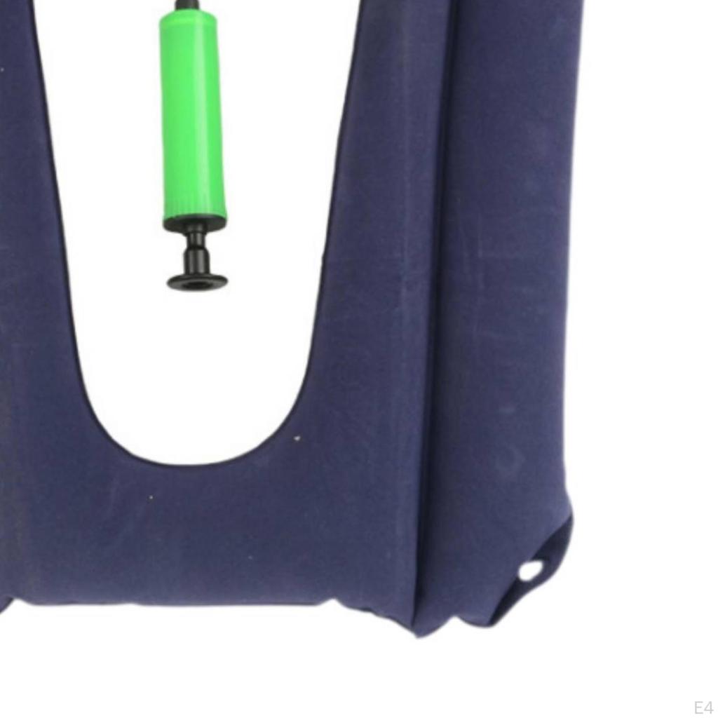 Elderly Inflatable Seat Cushion Bedside Commode Household Thickened Universal Square
