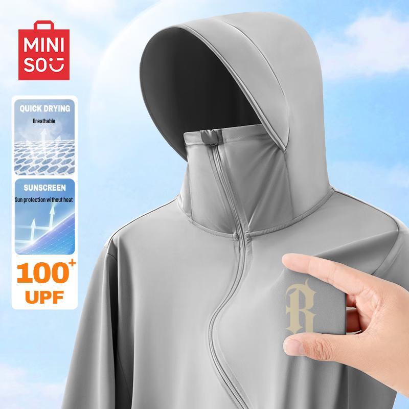 MINISO Men s Ice Silk UPF100+ Sun Protection Jacket 3XL