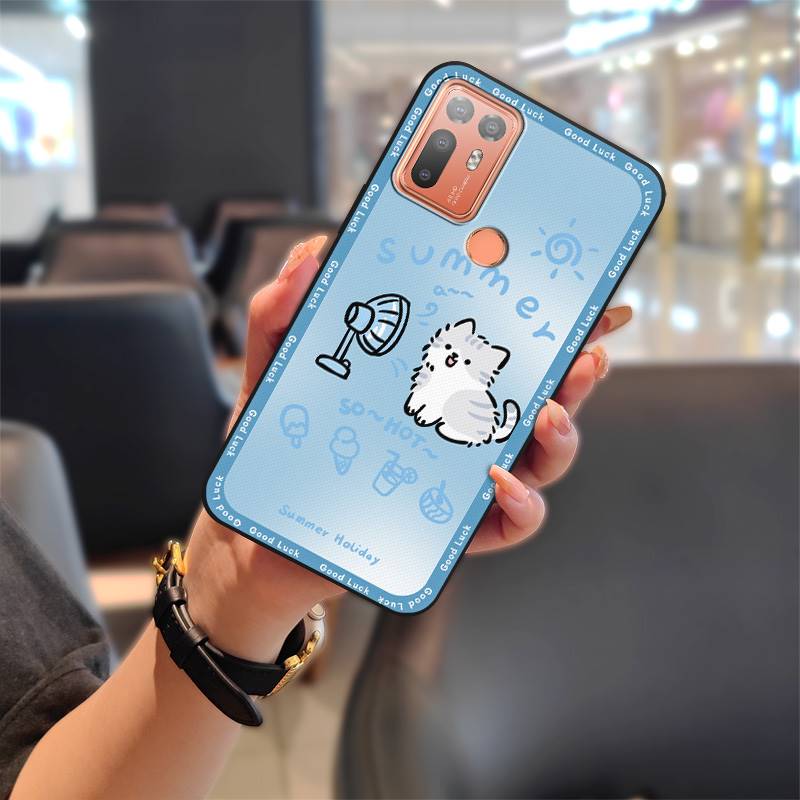 Full Wrap Anti-dust Phone Case For HTC Desire 20 Plus/D20+ Durable Anti-knock TPU Phone Pouch Soft Case Waterproof Cute