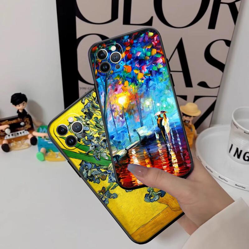 Starry Night Van Gogh Painting Phone Case for OPPO A3 Pro A72 A74 A76 A77 A77S A78 A79 A94 A95 A96 A18 A40M A58