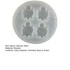2Pcs Cute Turtle Crab Mold Food-Grade Silicone Mold Chocolate Resin Soap Mold Easy-Release Reusable Baking Mold for Cake Decor Decompression Toy