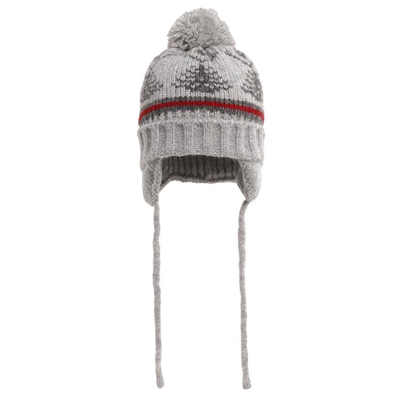 2025 Women's Cute Japanese Wool Christmas Hat - Thick, Warm, Knitted with Ear Protection for Winter