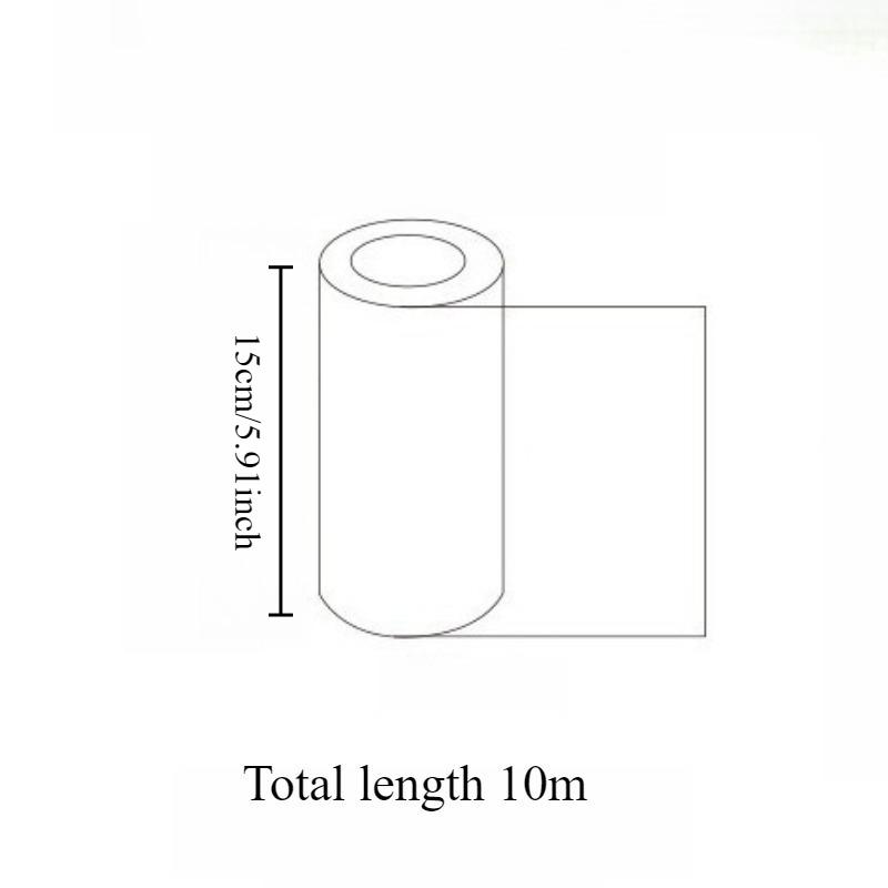 1pc Cake Packaging High-Transparency 5m PP No Raw Edge Mousse Cake Border Popping Paste Decoration Baking Packaging