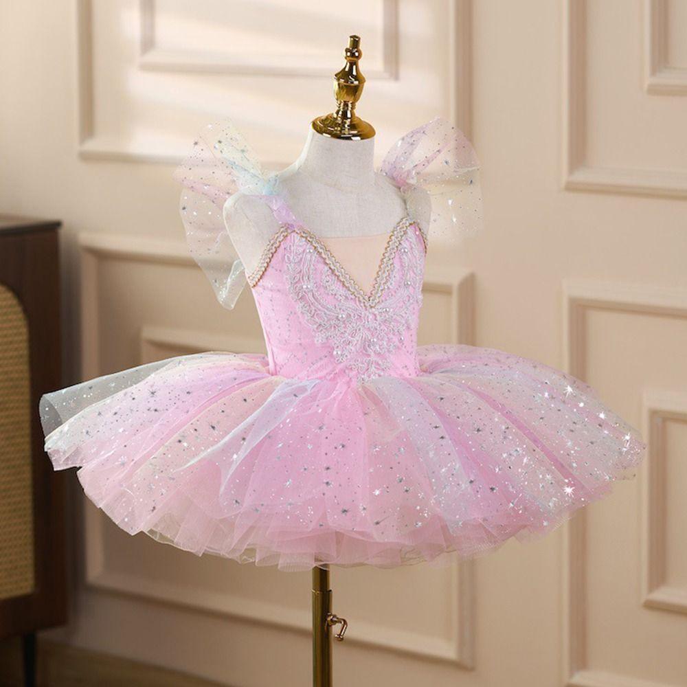 Puffy Kids Ballet Dress Modern Princess Dress Fashion Performance Clothes Children