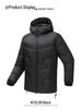 Men's Winter White Duck Down Jacket: Trendy, Thickened, Warm, Fashionable, Unisex