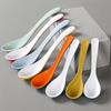 Xiangyuanmei Colorful Melamine Soup Spoon - Restaurant & Hotel Stirring Spoon, Imitation Porcelain, Plastic, for Hot Pot