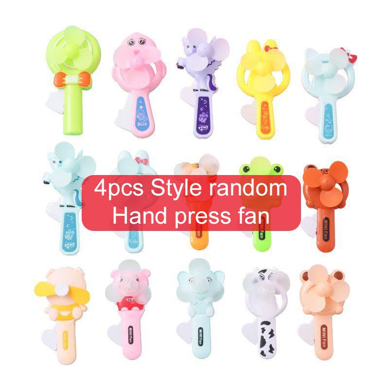 

Manual Press Cooling Fan Mini Portable Plastic Cartoon Animal Fans Multiple Styles Household Product Summer Outdoor Activity TMZ
