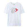 Cotton Breathable Childrens Tshirt Summer New Cute Melody Printed Parent Child Wear Unisexs and Womens Short Sleeves 2026