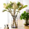 1Pc King Protea Artificial Flower Fake Plant DIY Wedding Bouquet Party Decor