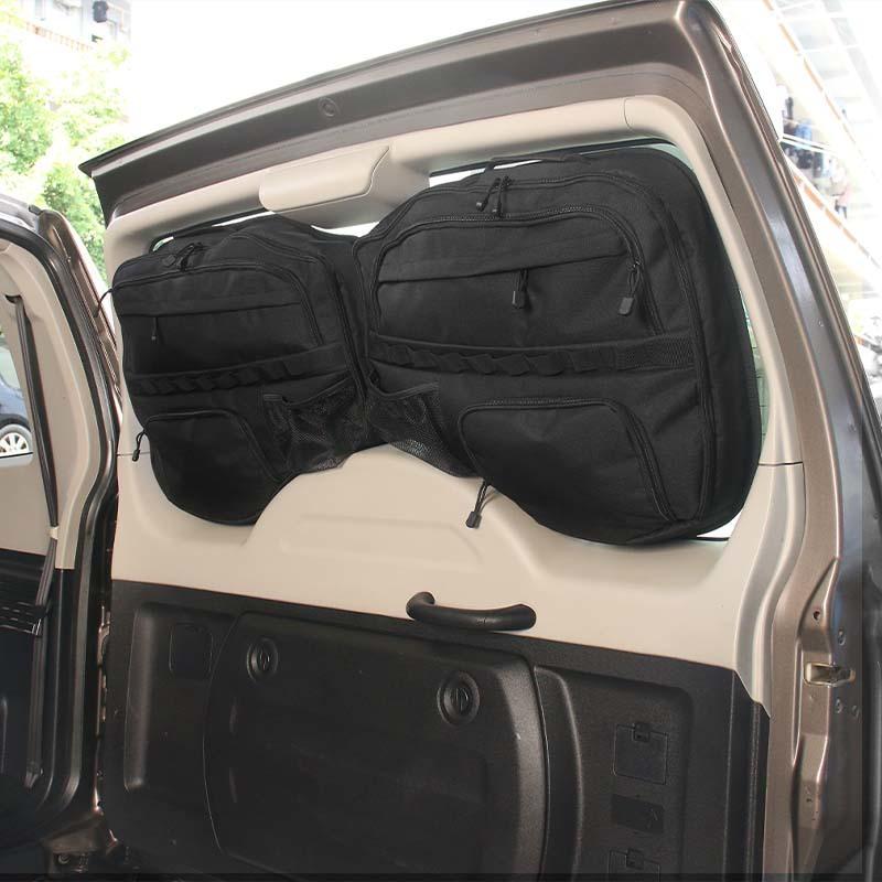  Tailgate Storage Bag Organizer Fit For Mitsubishi PAJERO 2007-2021 Stowing Tidying Car Accessories