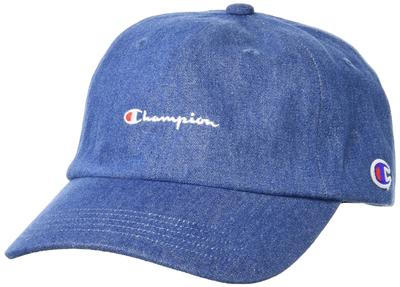 Champion Denim Low Cm [Champion] Cap, Unisex, 381-0136, Blue, 57.0-59.0