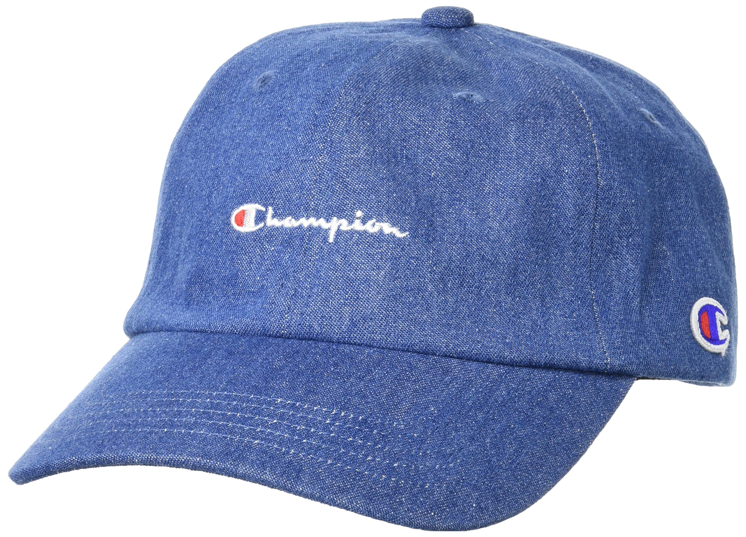 Джинсовая кепка Champion Low cm [Champion], Унисекс, 381-0136, Синий, 57.0-59.0 синий