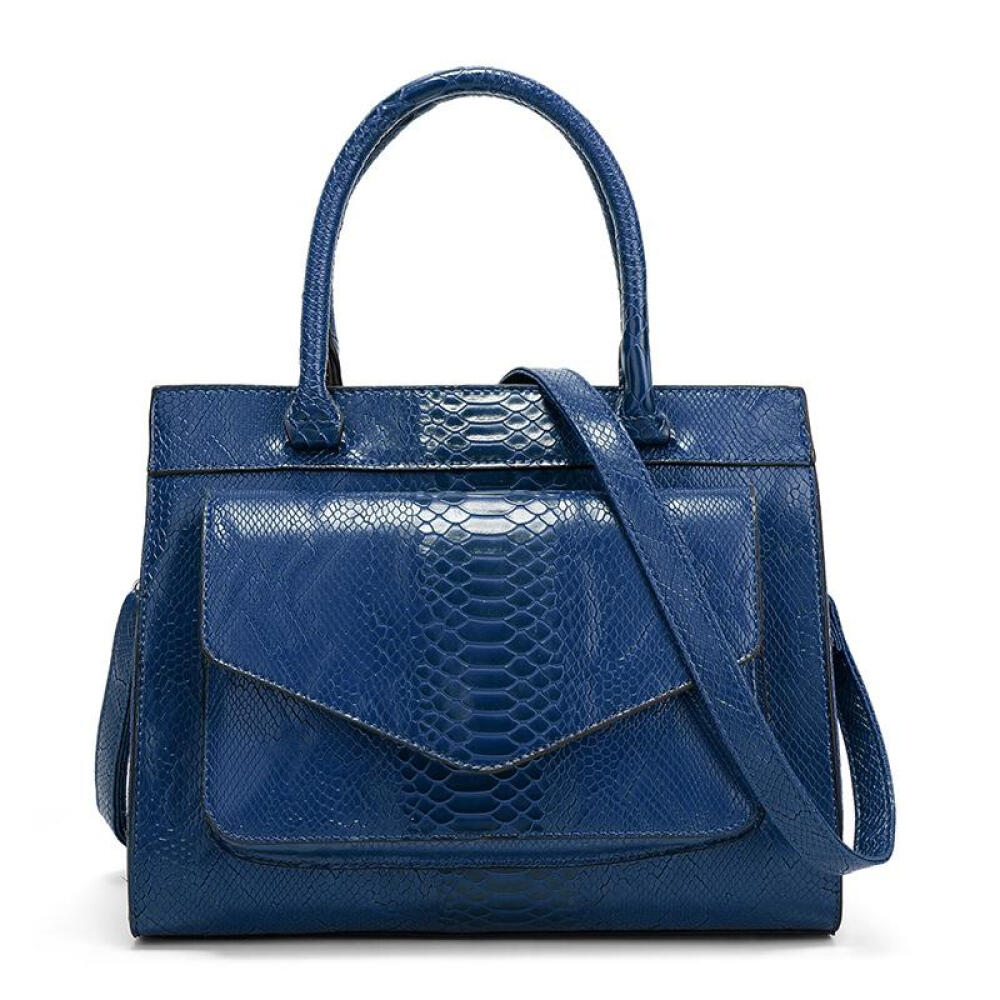 Shoulder Bag Large Snake Print Fashion All-in-one Bag Fashion Women's Bag Simple Bag Length 30cm Wide 14cm High 25cm