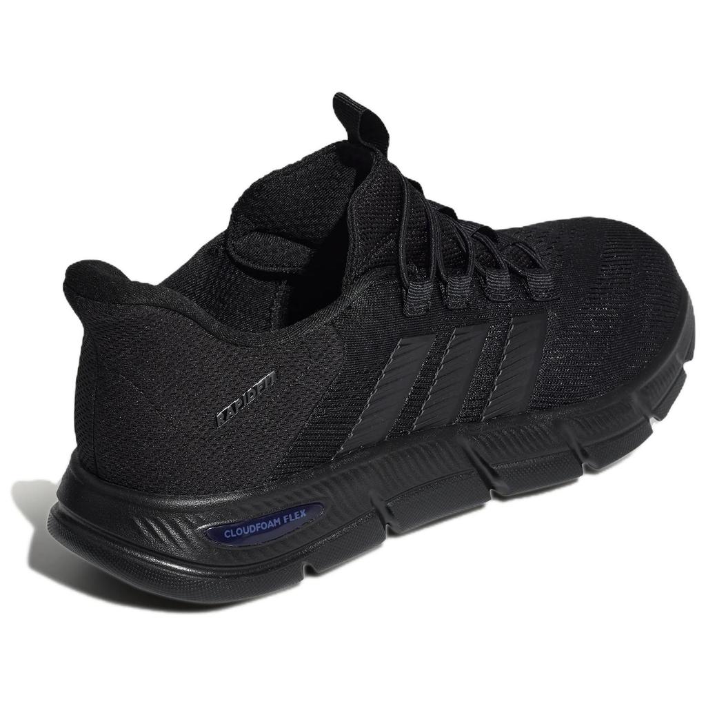 Adidas Cloudfoam Flex Rapidfit Comfortable Lightweight Low-Top Walking Shoes Unisex sneakers Black KZ9117