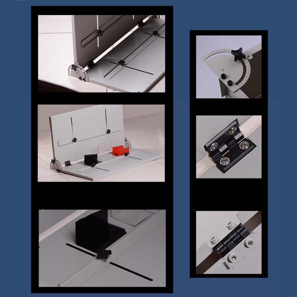 High Precision Angle Positioner 180° Adjustable Length Width PC ABS PP Portable Positioning Tool