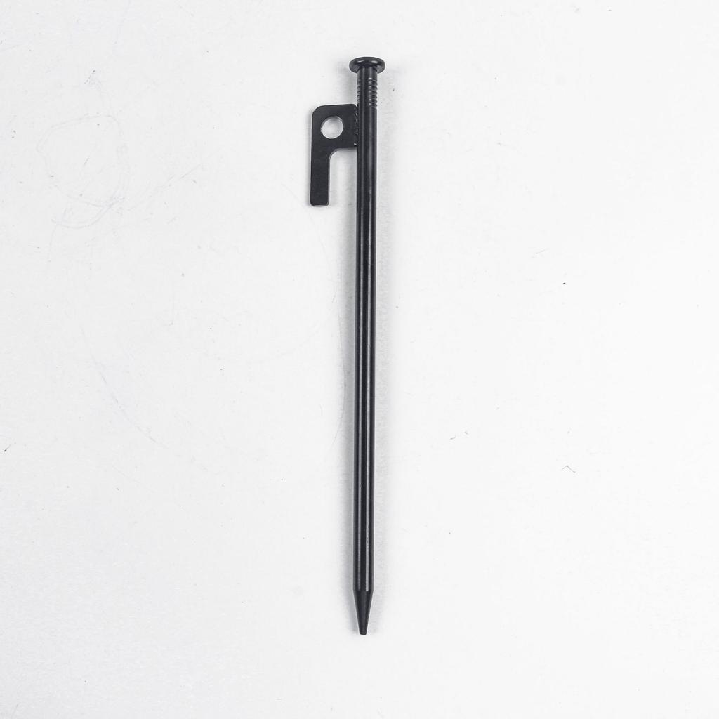 Extra Long Steel Tent Stakes, Heavy-Duty Camping Ground Pegs for Awning/Tent/Beach, Outdoor Camping Accessories Secure Ground Anchors