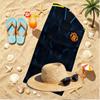 Football United F.C Print Beach Towel, Versatile Lightweight Absorbent Beach Towel for Pool Surf Yoga Bathroom, Perfect Birthday Holiday Gift
