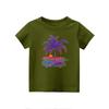 Kleinkind Mädchen Jungen T-Shirts Kinder Top Jungen und Mädchen Bedrucktes Kurzarm T-Shirt