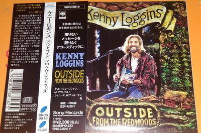 CD KENNY LOGGINS  Outside From The Redwoods SRCS6818 Sony 1993 Japan Pop Used