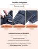 Women's Slim Fit Dark Blue High-Waisted Straight Leg Jeans - Elastic, Versatile Cigarette Pants for Spring 2024.