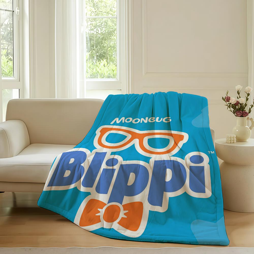 Lerncartoon B BlippiS Decke Für Sofa Büro Bett Flugzeug Reisen Schlafen Lesen Entspannen Camping Weich Und Warm