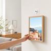 5/10/20Pcs Adhesive Wall Mount Screw Hooks, Picture Frame Wall Hangers Without Nails, Heavy Duty Drill Free Wall Hook Sticker for Bathroom Kitchen