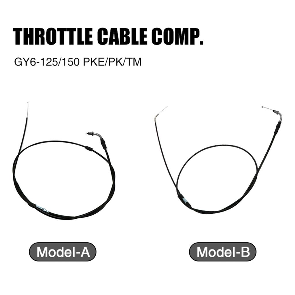 Universal Motorcycle Throttle Cable Accelerator Cables for GY6 Engine 125cc 150cc PKE/PK/TM Carburetor ATV Pit Dirt Bike