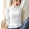 Women Sweater Autumn Winter Korean Style Round Neck Knitwear Pullover Long Sleeve Sweater Women's Slim
