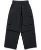 NOT4NERD Parachute Nylon Cargo Pants - Black