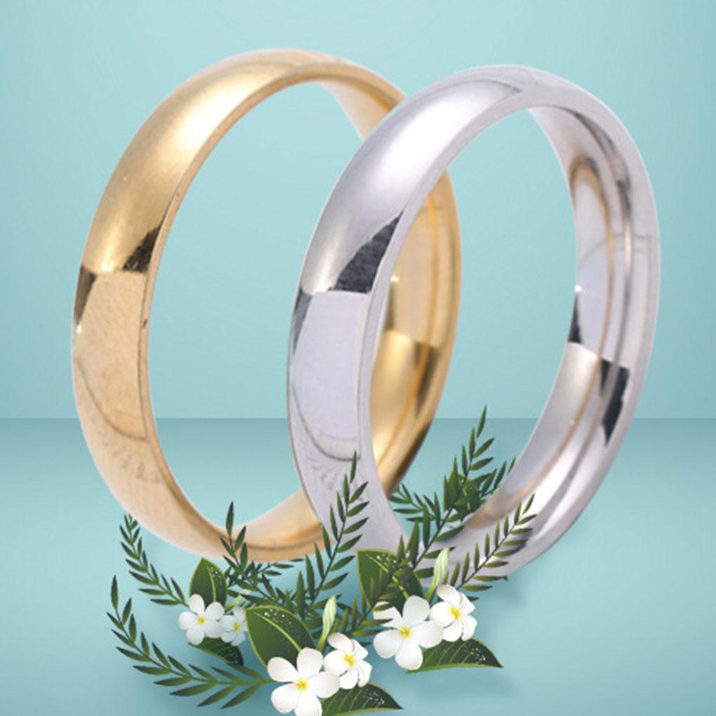 Unisex Woman Man Fashion Ring Jewellery Delicate Rings Dressing Up Decorative for Wedding Engagement Party Daily Working