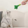 Cat Toy Interactive Training Sound Cats Chew Toy Simulated Scallion Kitten Toy Indoor Fluffy Plush Bell Toy Cat Accessories