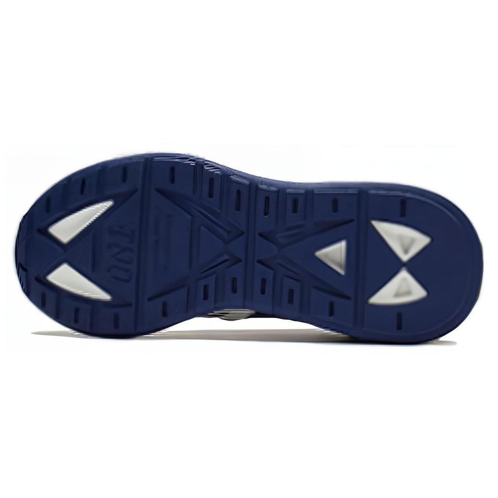 Li Ning 001 Fabric Leather Wear Resistant Shock Absorbing Lightweight Rebound Low Top Casual Shoes Men Casual Shoes Blue Green AGCS109-3