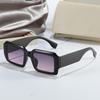 Luxury Brand Designer Houndstooth Square Sunglasses Women Men Vintage Fashion Sun Glasses Travel Eyewear Unisex