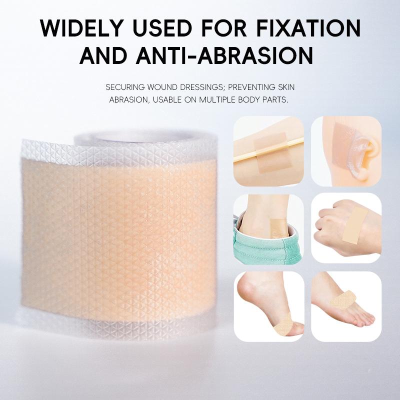 5M/Rouleau Patch Cicatrice en Silicone Rouleau de Bande Cicatrice Feuille Cicatrice Retrait Ruban Auto-Adhésif Patch Thérapeutique Brûlure Acné Cicatrice Chirurgicale Soin de la Peau